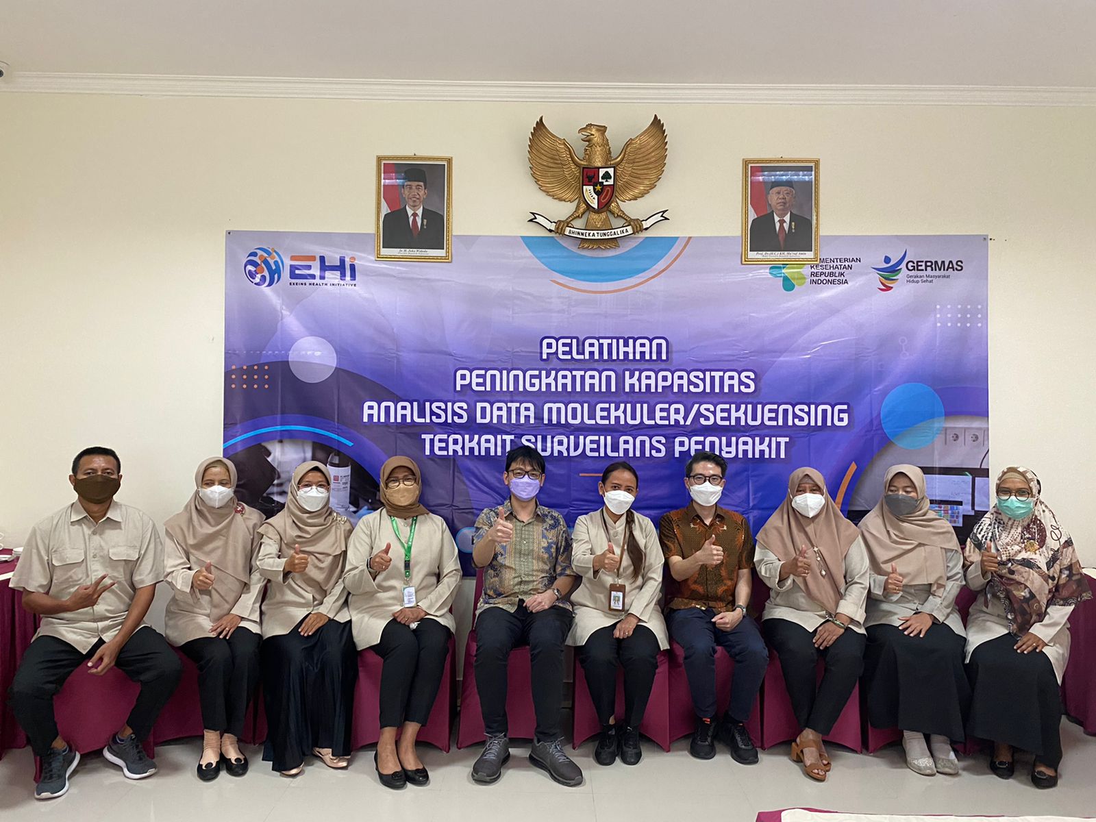 Peningkatan Kapasitas Analisa Data Molekular/Sekuensing Terkait Surveilans Penyakit di BBTKLPP Yogyakarta